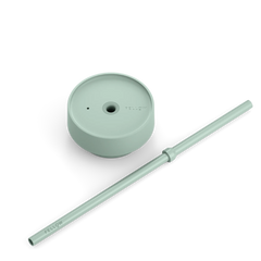 The Cold Lid + Straw