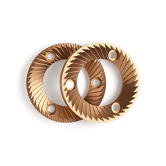 SSP Red Speed Coated 64mm MP Flat Brew Burrs